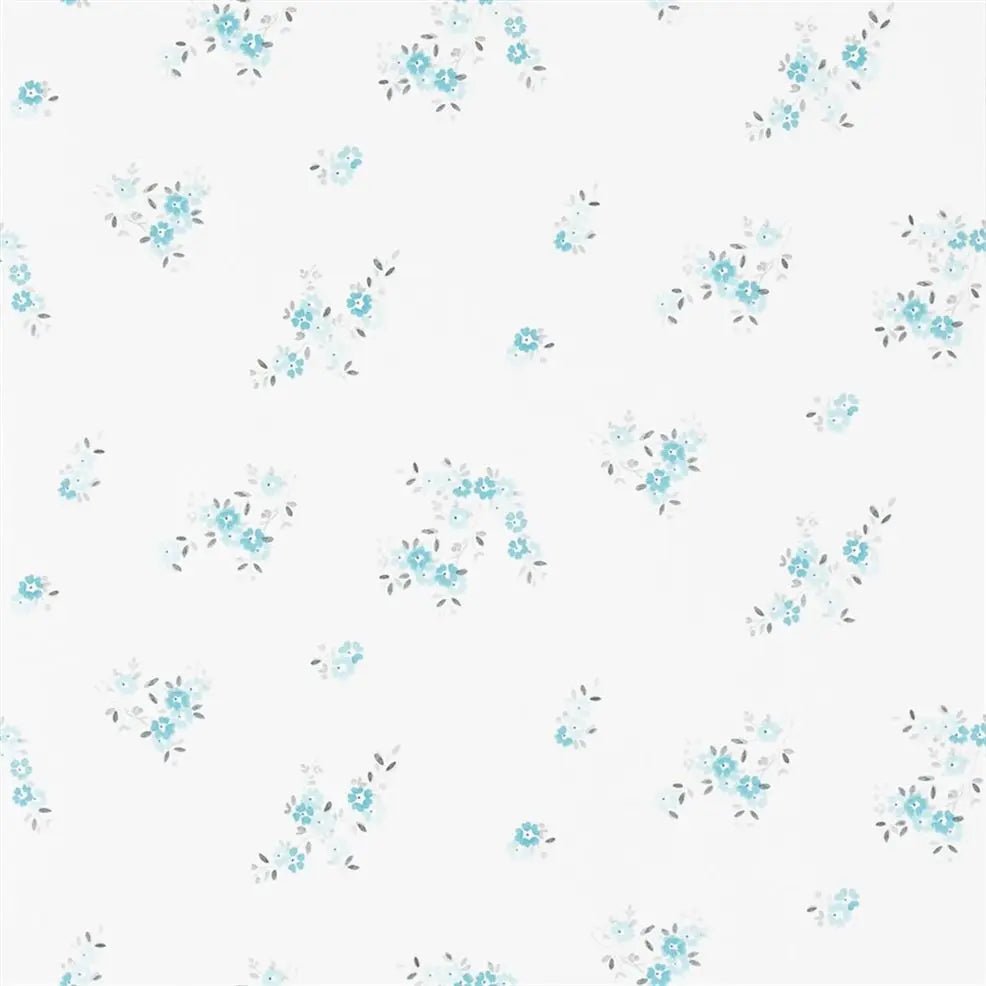 Gentian Wallpaper - Aqua - P588/03 - Designers Guild - Premier Wallcovering