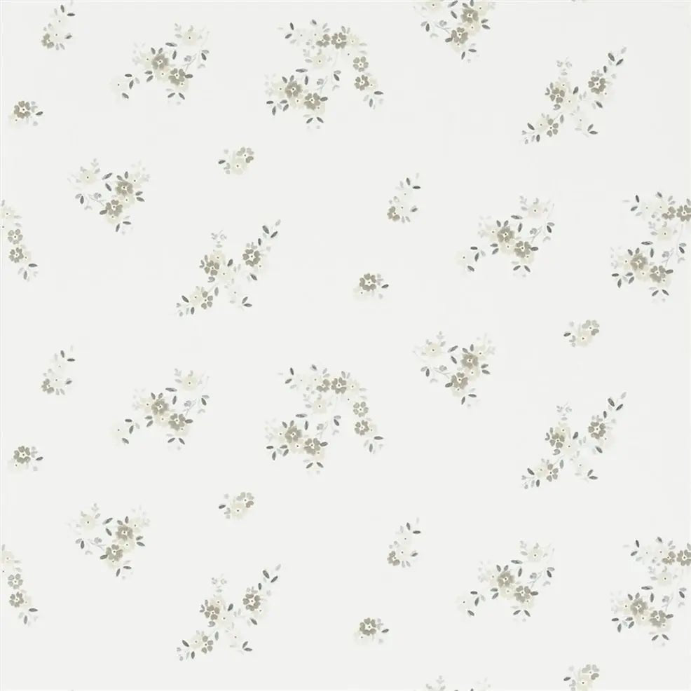 Gentian Wallpaper - Ecru - P588/01 - Designers Guild - Premier Wallcovering