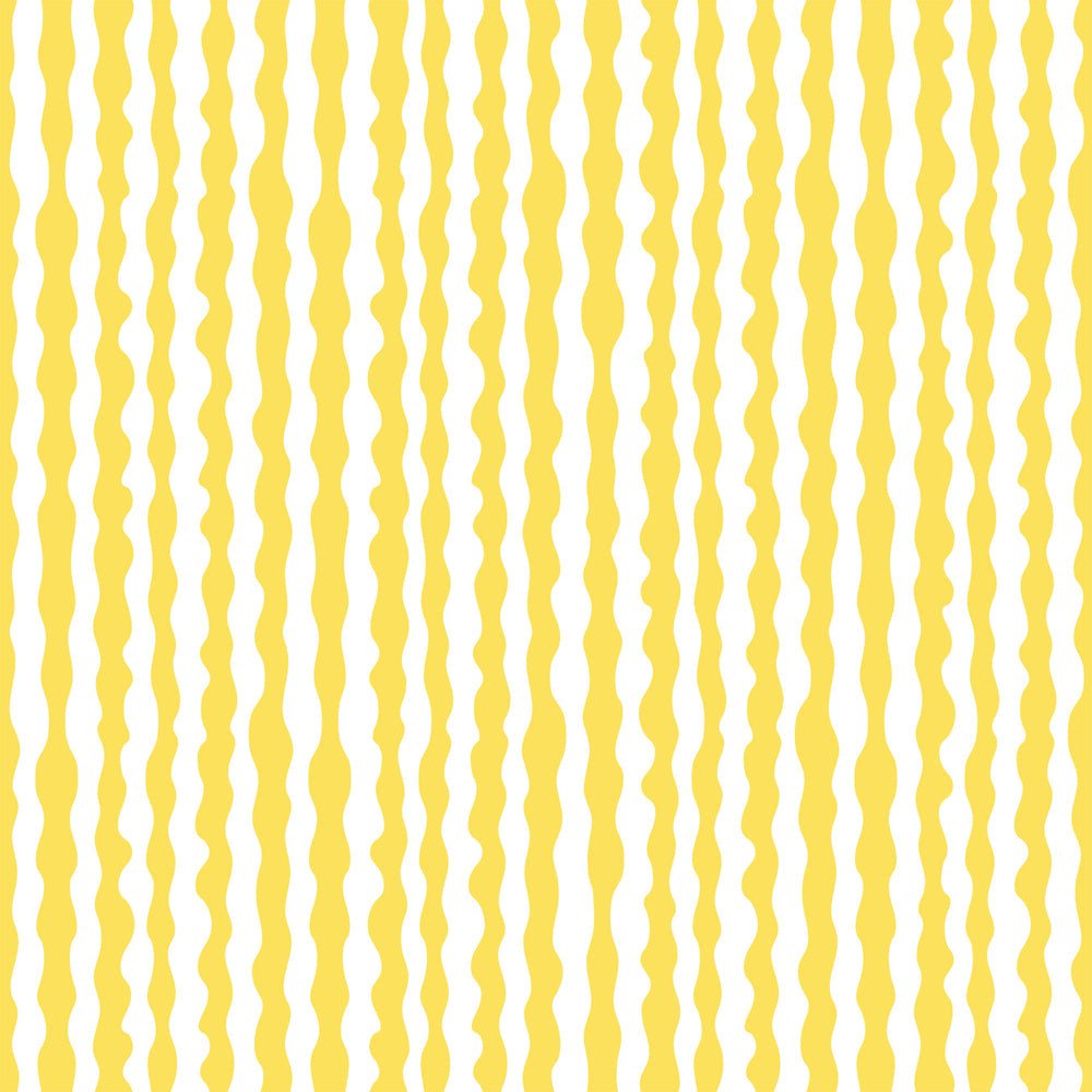 Get A Wiggle On Wallpaper - Sunshine Yellow - Lust Home - LH900440 - Premier Wallcovering
