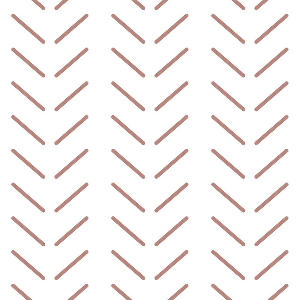Get in Formation Wallpaper - Terracotta - Lust Home - LH900035 - Premier Wallcovering