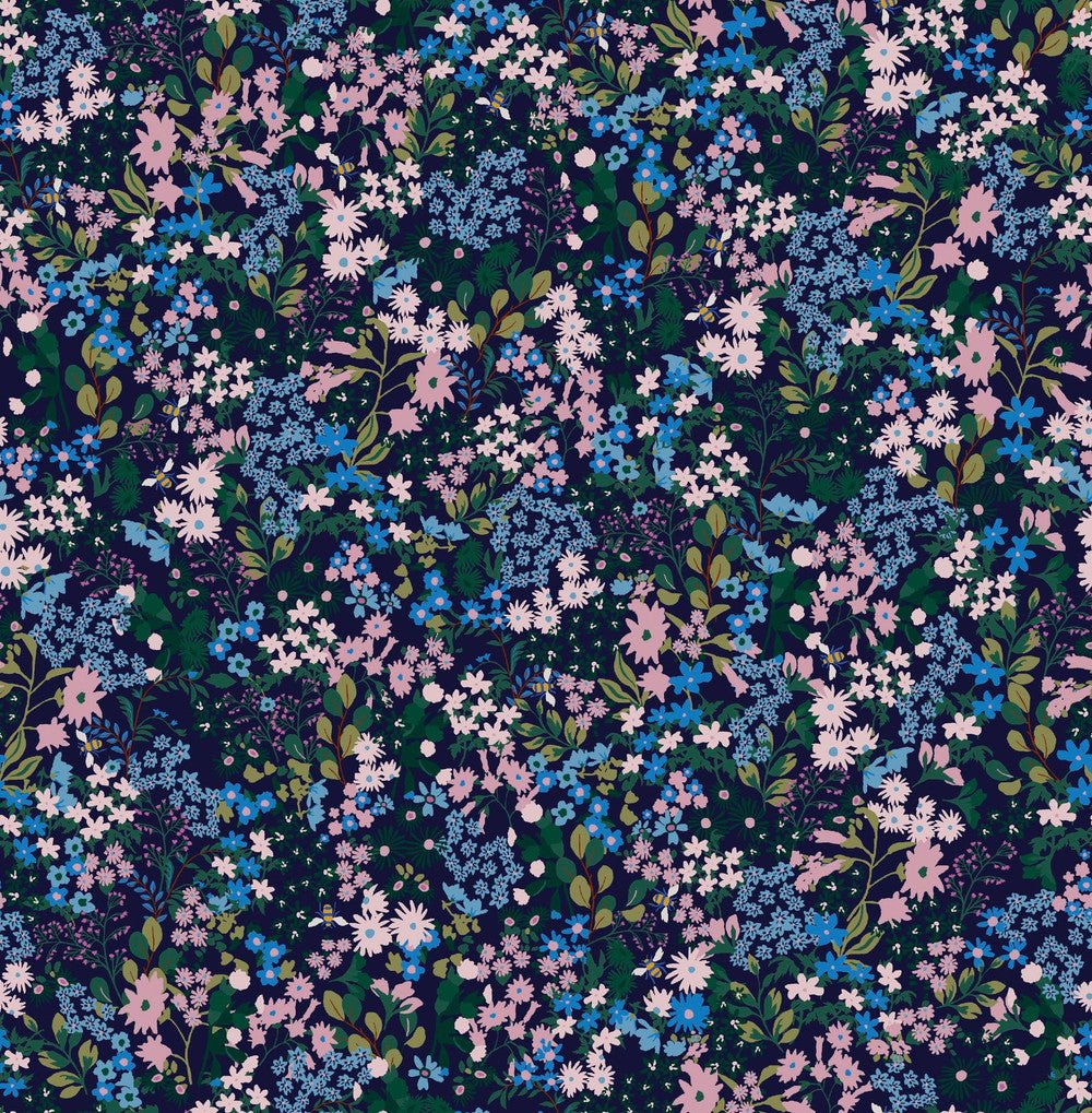 Gilmorton Ditsy Garden Wallpaper - Green - Joules - 118570 - Premier Wallcovering