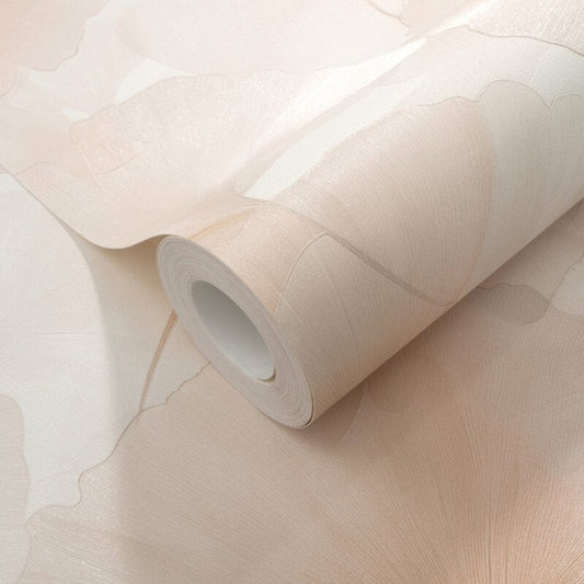 Ginko Dream Floral Metallic Wallpaper - Rose - Erismann - 10470 - 05 - Premier Wallcovering