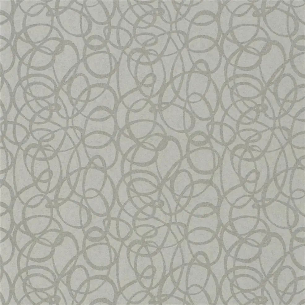 Girandole Wallpaper - Silver - PDG690/04 - Designers Guild - Premier Wallcovering