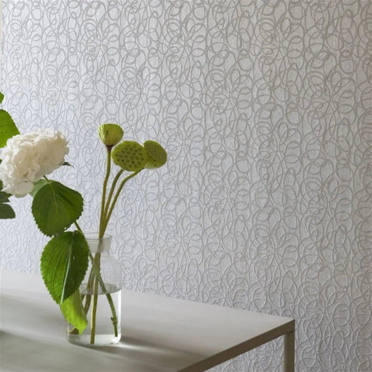 Girandole Wallpaper - Dove - PDG690/03 - Designers Guild - Premier Wallcovering