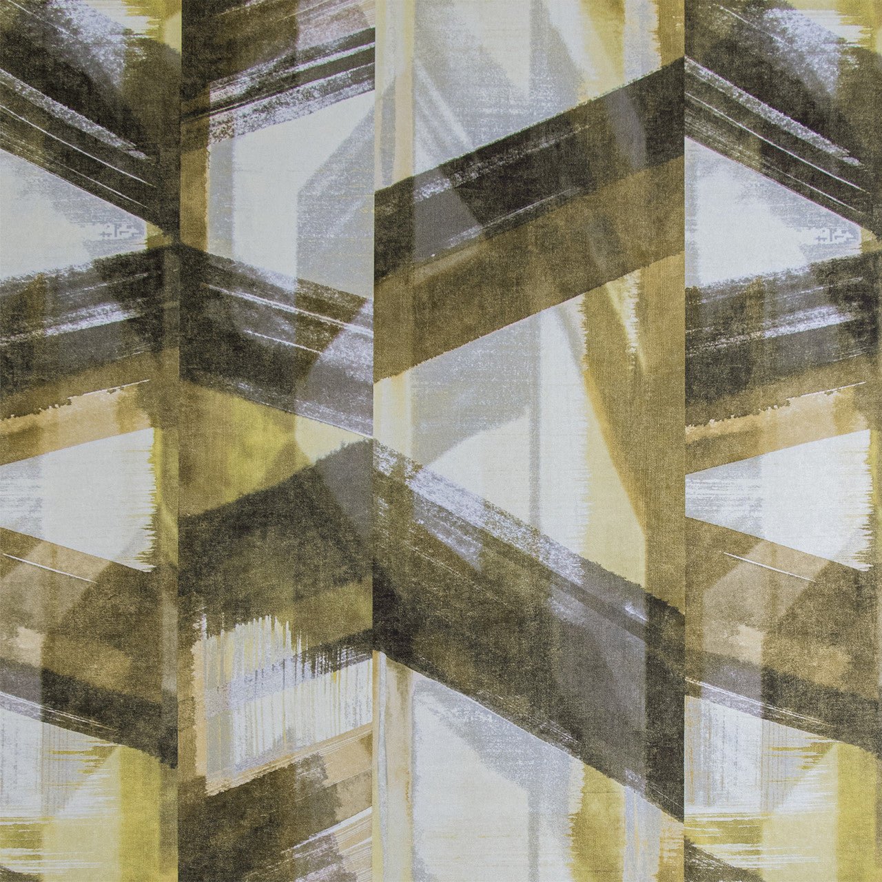 Glaze Crafted Wallpaper - Green/ Gold - Hohenberger - 26795 - Premier Wallcovering