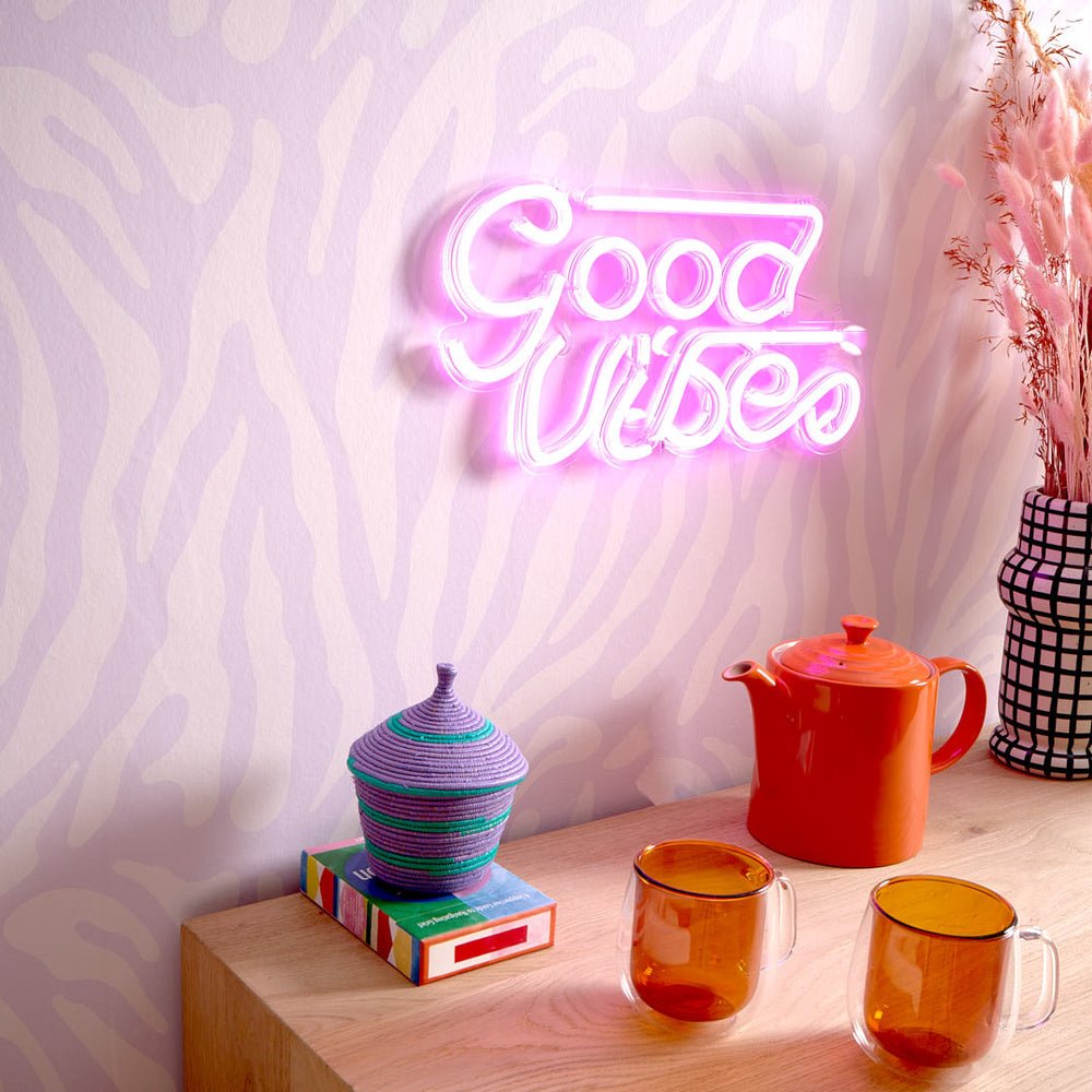 Good Vibrations Wallpaper - Strawberry Cheesecake & Lavender - Lust Home - LH900435 - Premier Wallcovering