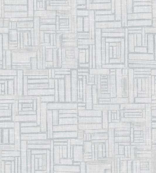 Gozo Raffia Wallpaper - Sky - Christopher Farr Cloth - CFW203 - 02 - Premier Wallcovering