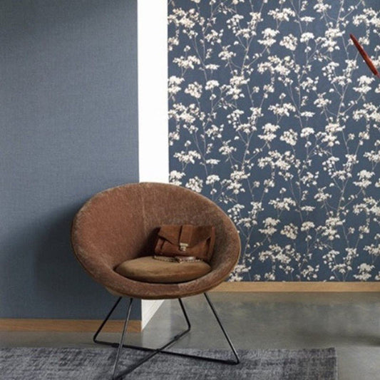 Graminees Riverside 3 Wallpaper - Blanc - Casadeco - 85290226 - Premier Wallcovering