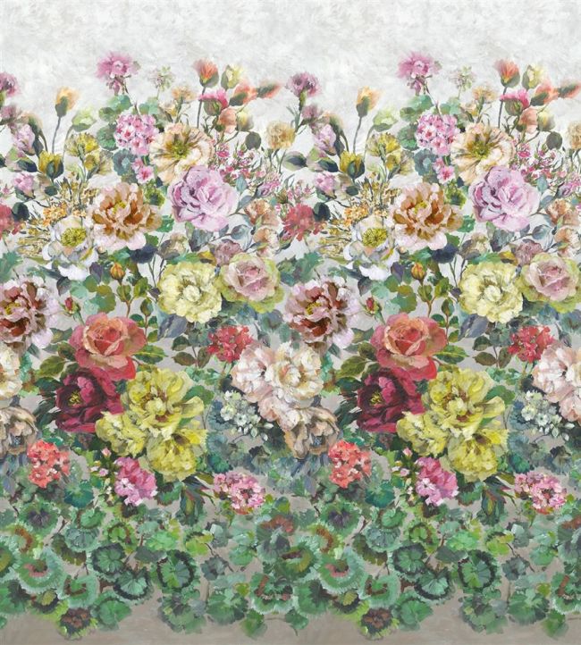 Grandiflora Rose Wallpaper - Dusk - PDG1123/01 - Designers Guild - Premier Wallcovering