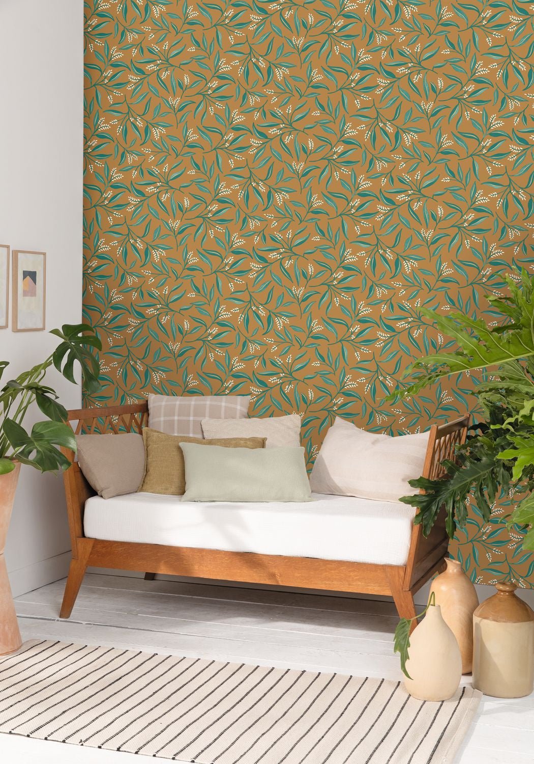 Grasse Wallpaper - Vert Anglais - Caselio - 103882778 - Premier Wallcovering
