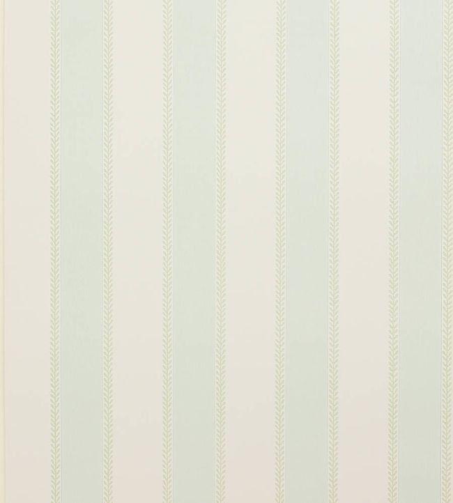 Graycott Stripe Wallpaper - Aqua/Green - Colefax & Fowler - 07190 - 04 - Premier Wallcovering