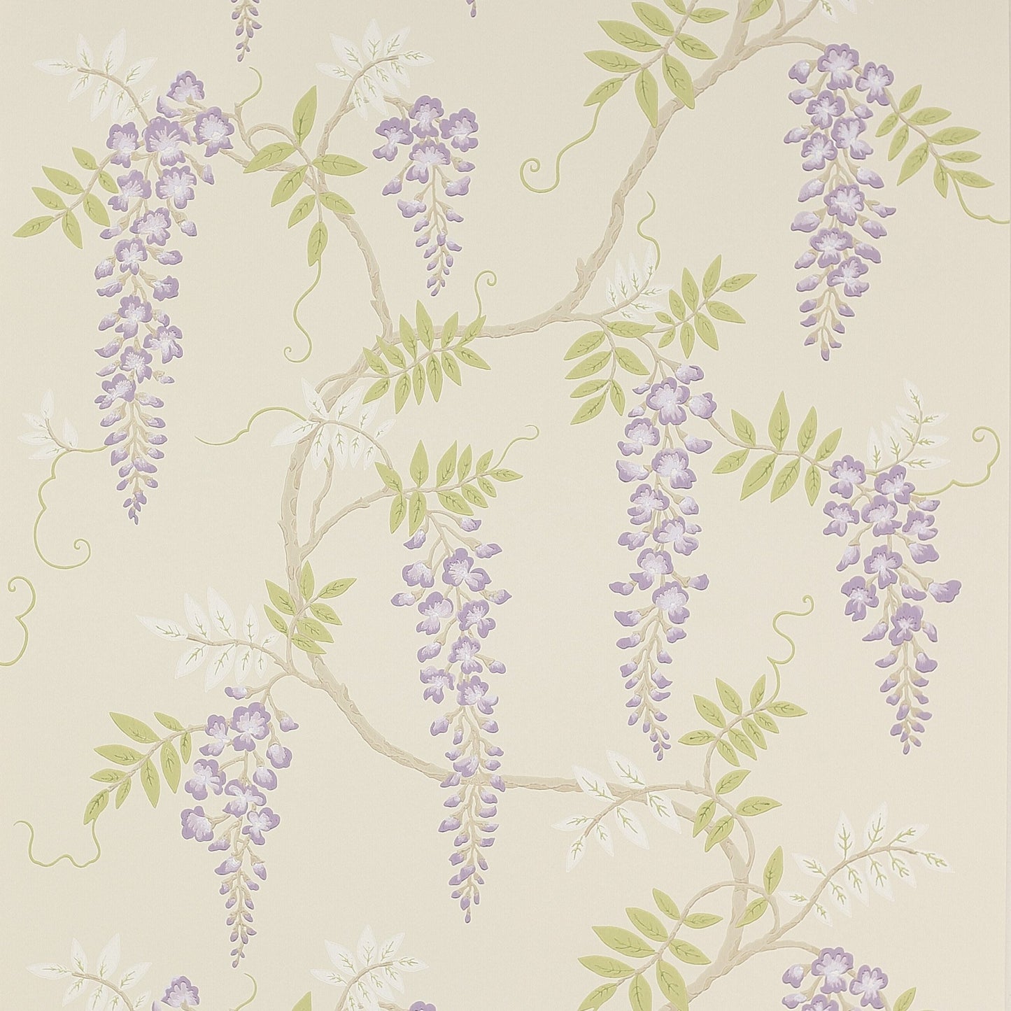 Grayshott Wallpaper - Lilac/Green - Colefax & Fowler - W7005 - 06 - Premier Wallcovering