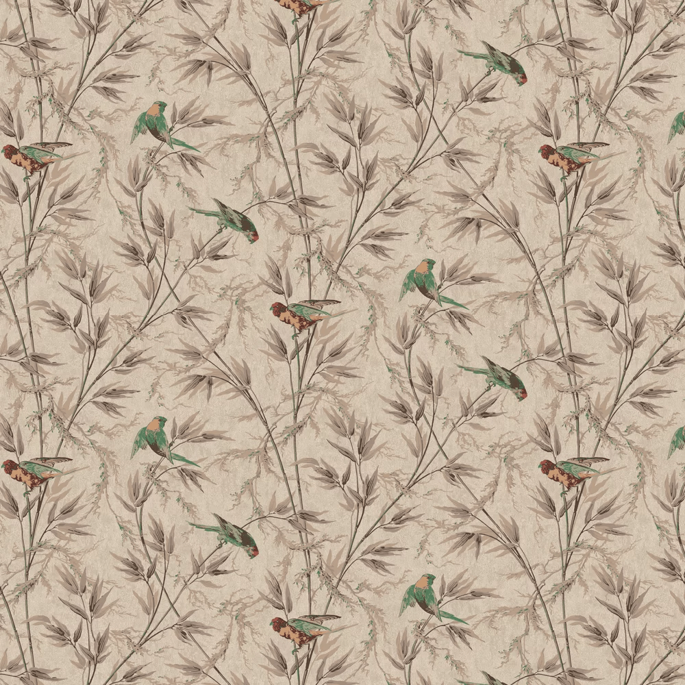 Great Ormond St Wallpaper - Coffee - Little Greene - 0251GOCAPPU - Premier Wallcovering