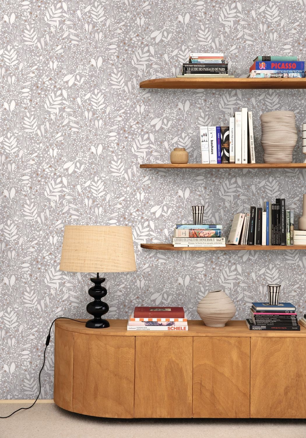 Green Life Joy Wallpaper - Gris - Caselio - 101699002 - Premier Wallcovering