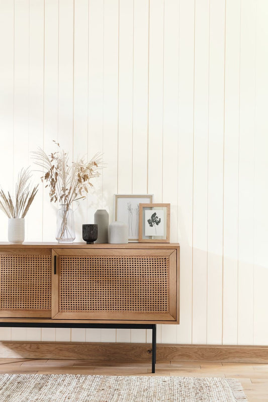 Green Life Peaceful Wallpaper - Blanc - Caselio - 101720020 - Premier Wallcovering