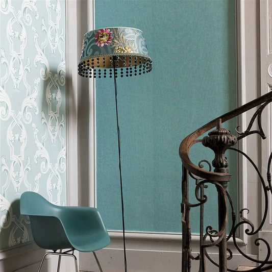 Grenard Wallpaper - Duck Egg - P520/01 - Designers Guild - Premier Wallcovering