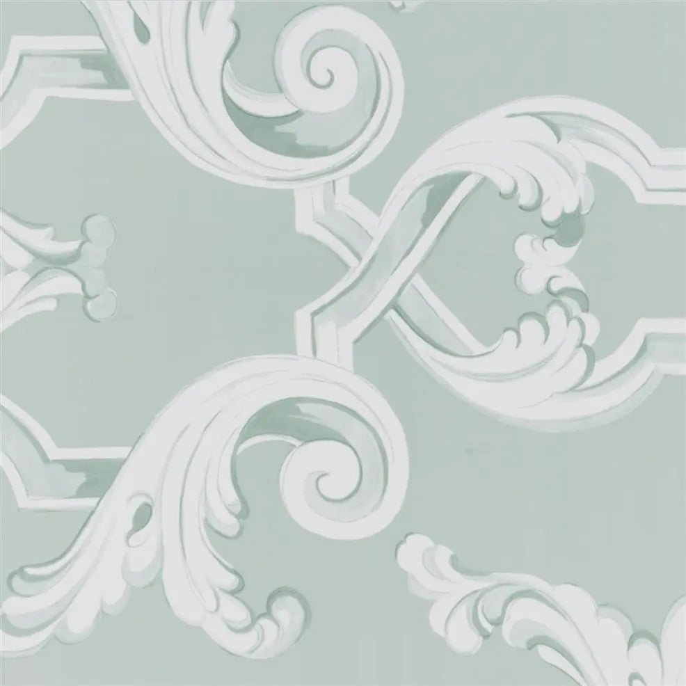 Grenard Wallpaper - Duck Egg - P520/01 - Designers Guild - Premier Wallcovering