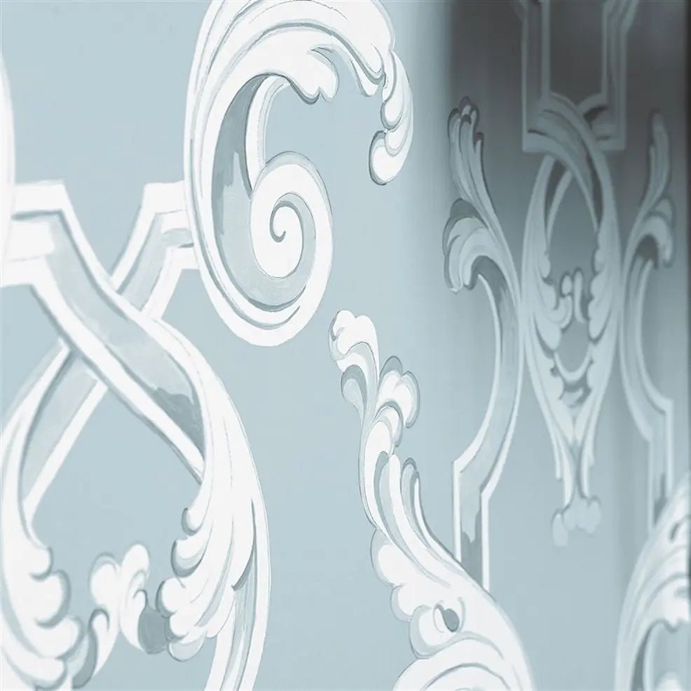 Grenard Wallpaper - Duck Egg - P520/01 - Designers Guild - Premier Wallcovering