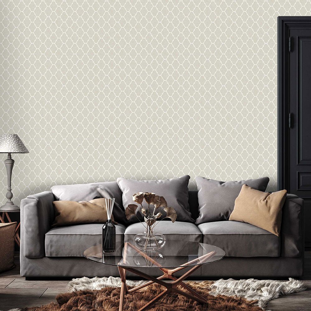 Grosvenor Wallpaper - Shell - Timothy Wilman - TW2426 - Premier Wallcovering