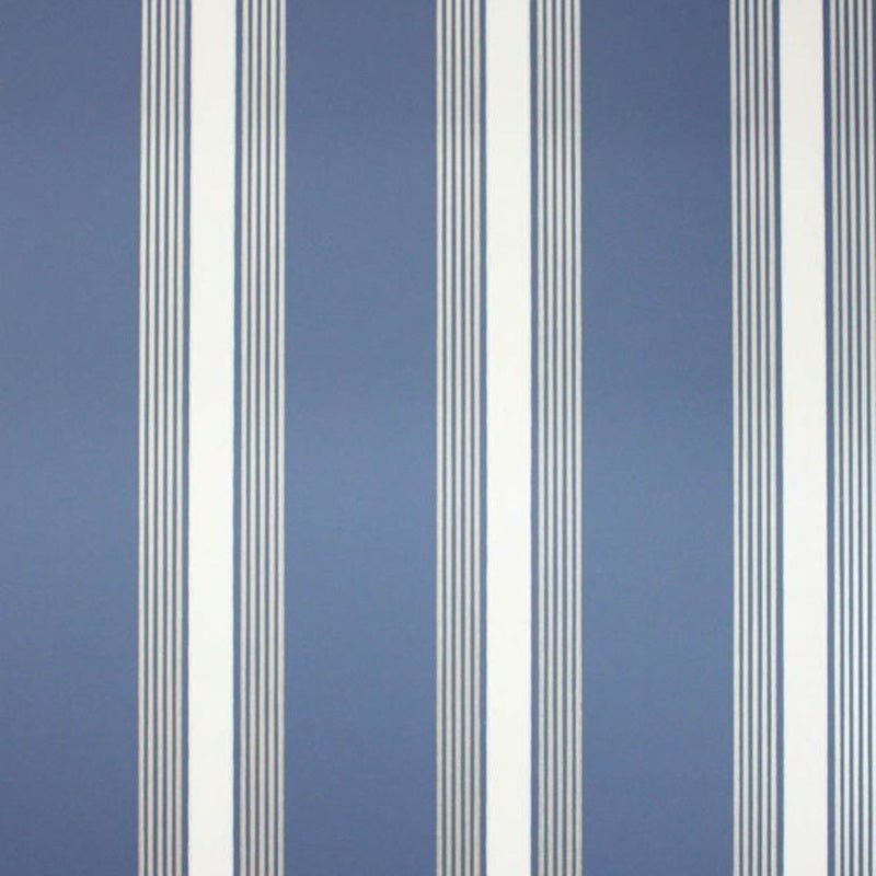 Grosvenor Wallpaper - Blue - Osborne & Little - W6291-06 - Premier Wallcovering