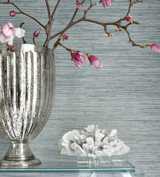 Gulf Shore Wallpaper - Charcoal - Thibaut - T41113 - Premier Wallcovering