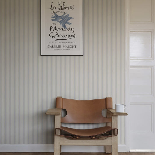 Gustav Wallpaper - Light Blue - Sandberg - 101-16 - Premier Wallcovering