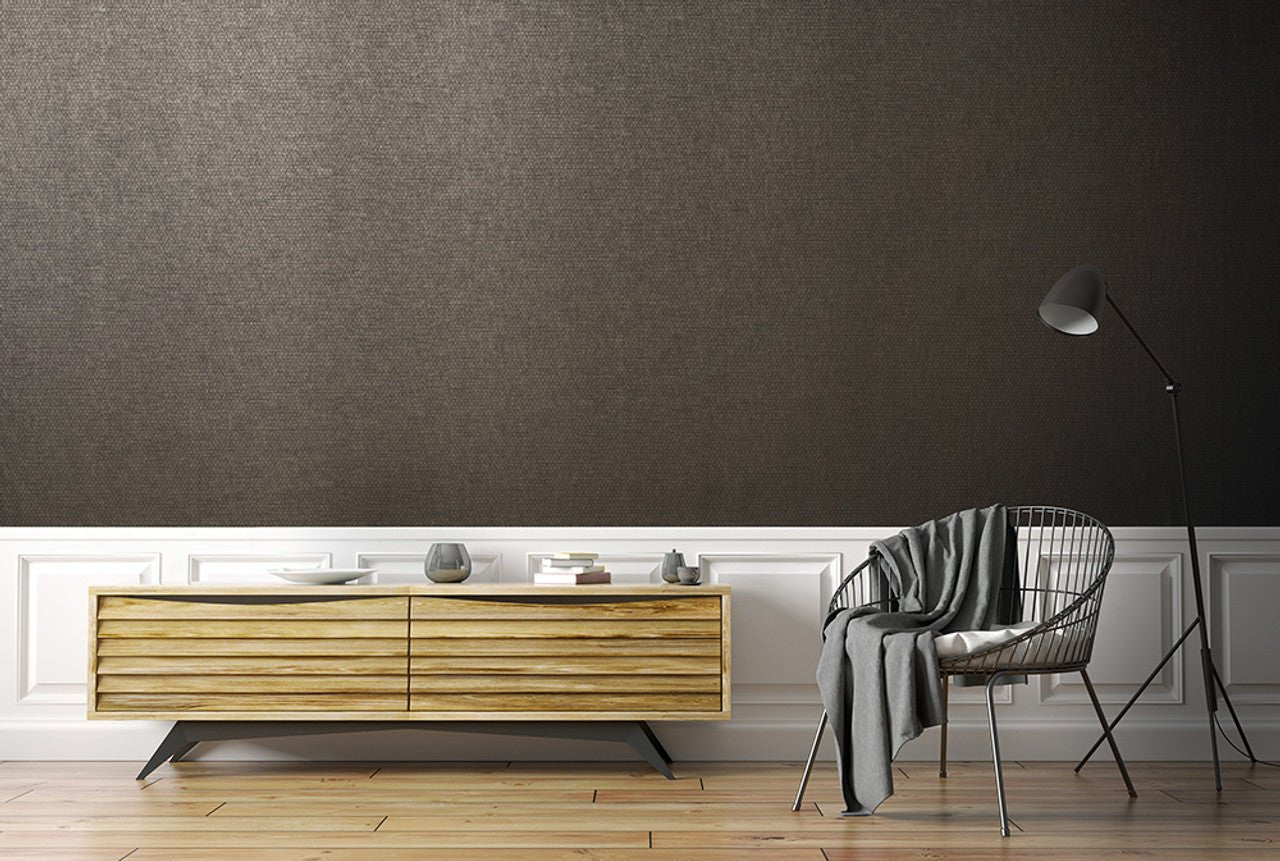 Haga Urban Classics Wallpaper - Dark Brown - Hohenberger - 64873 - Premier Wallcovering