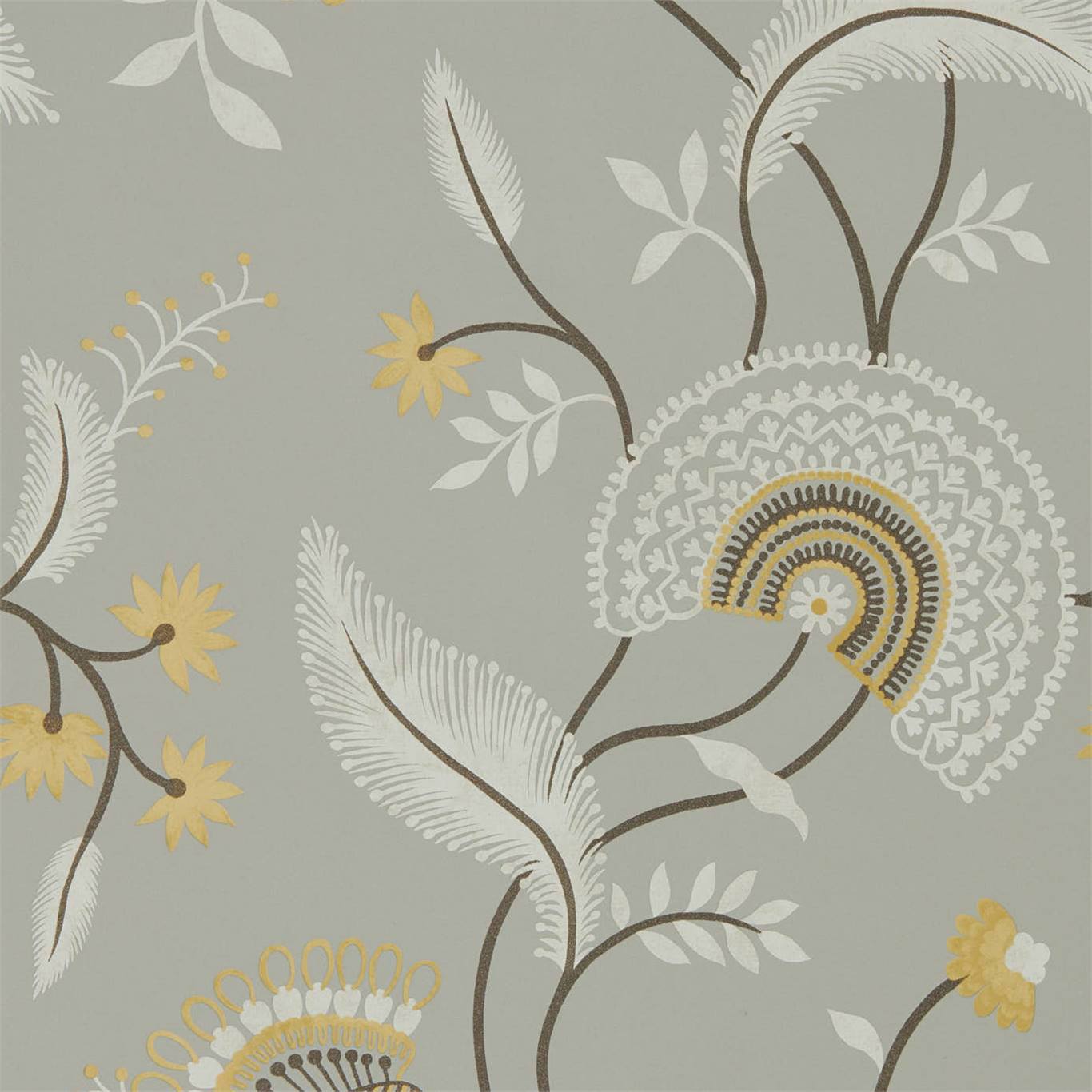 Hakimi Wallpaper - Ash Grey - Sanderson - DCPW216770 - Premier Wallcovering