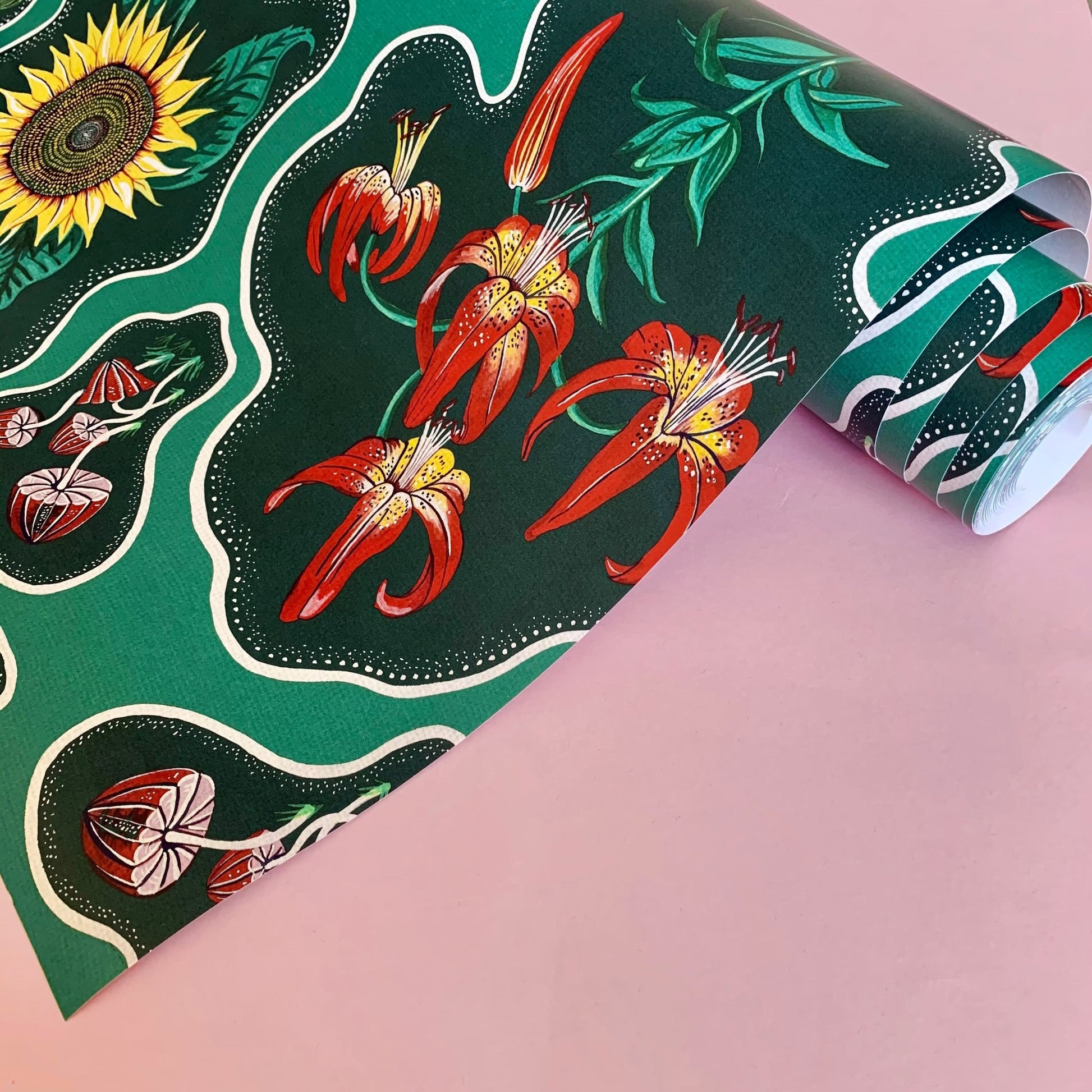 Halcyon Wallpaper - Emerald-Green - Wear The Walls - HAEG894152 - Premier Wallcovering