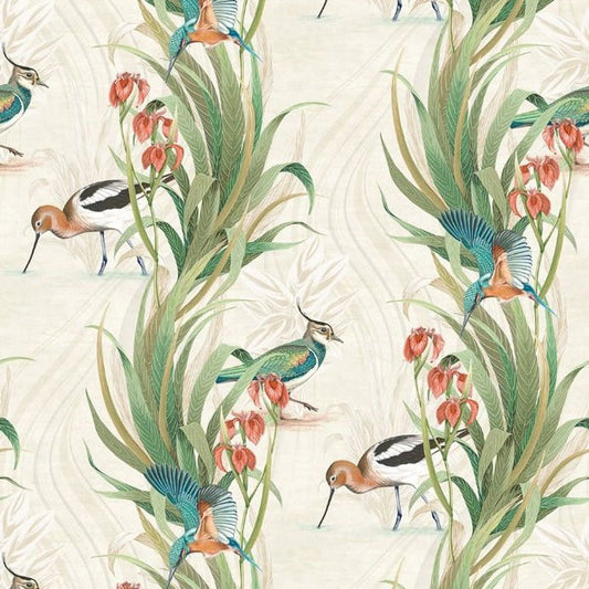 Halcyon Wallpaper - Coral - Osborne & Little - W7815-02 - Premier Wallcovering