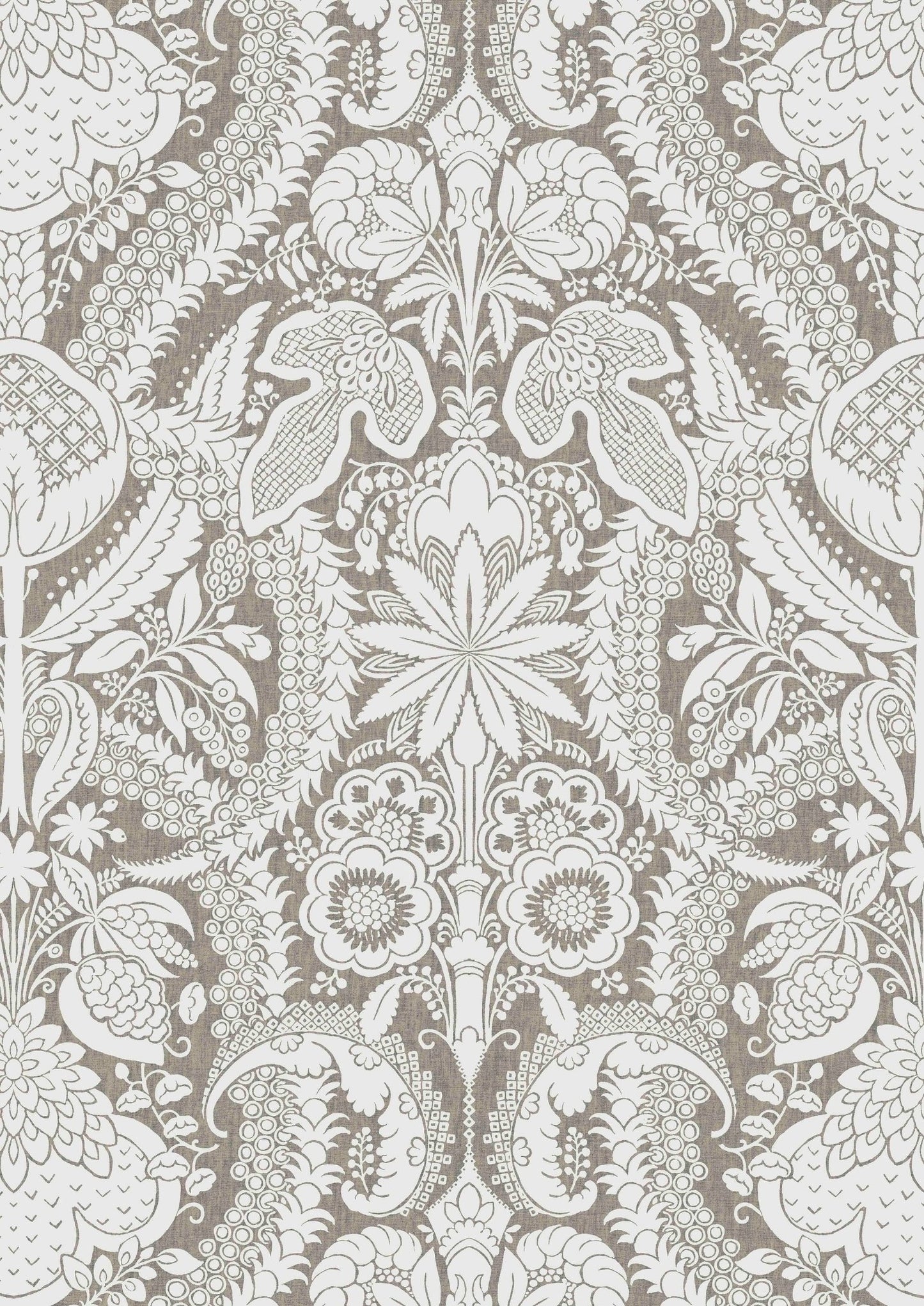 Hanbury Wallpaper - Charcoal - Lewis & Wood - Premier Wallcovering