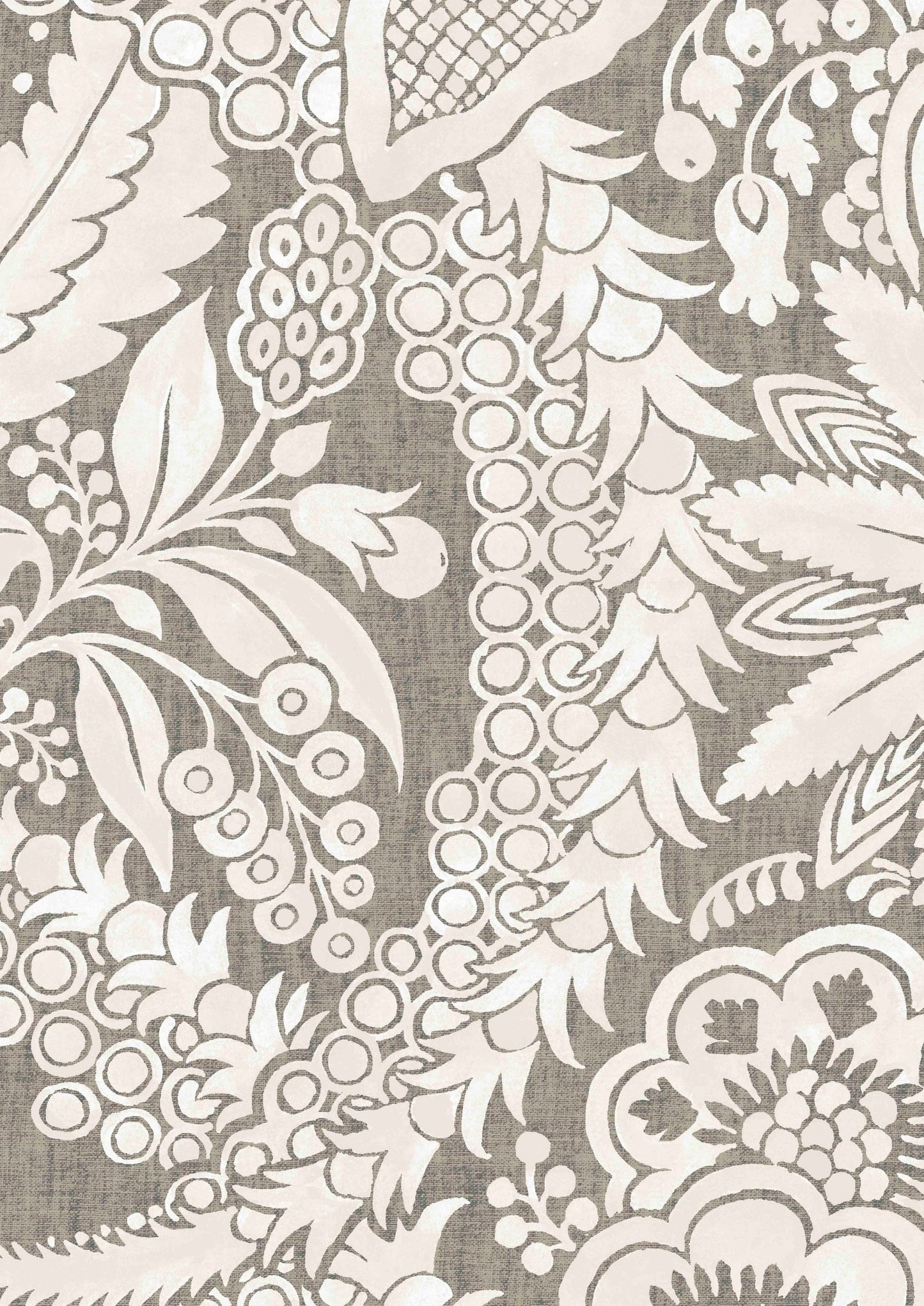 Hanbury Wallpaper - Charcoal - Lewis & Wood - Premier Wallcovering
