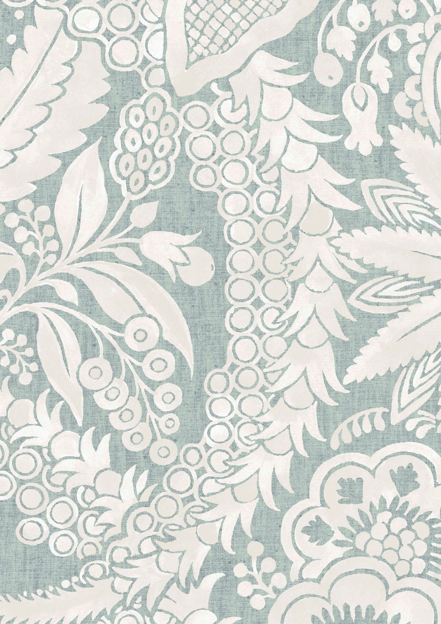Hanbury Wallpaper - Verdigris - Lewis & Wood - Premier Wallcovering