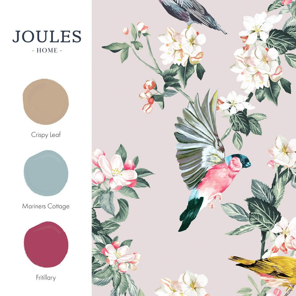 Handford Garden Birds Wallpaper - Antique Cream - Joules - 118562 - Premier Wallcovering