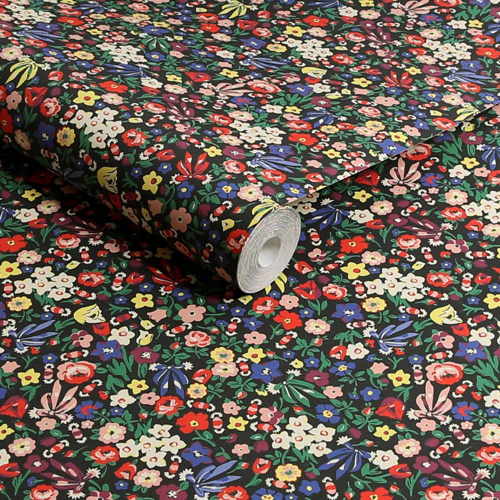 Harmony Ditsy Wallpaper - Night - 125505 - Cath Kidston - Premier Wallcovering