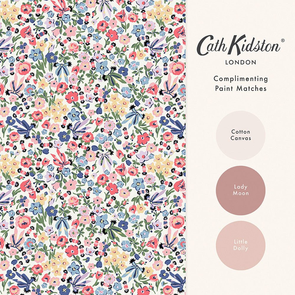 Harmony Ditsy Wallpaper - Day - 125506 - Cath Kidston - Premier Wallcovering