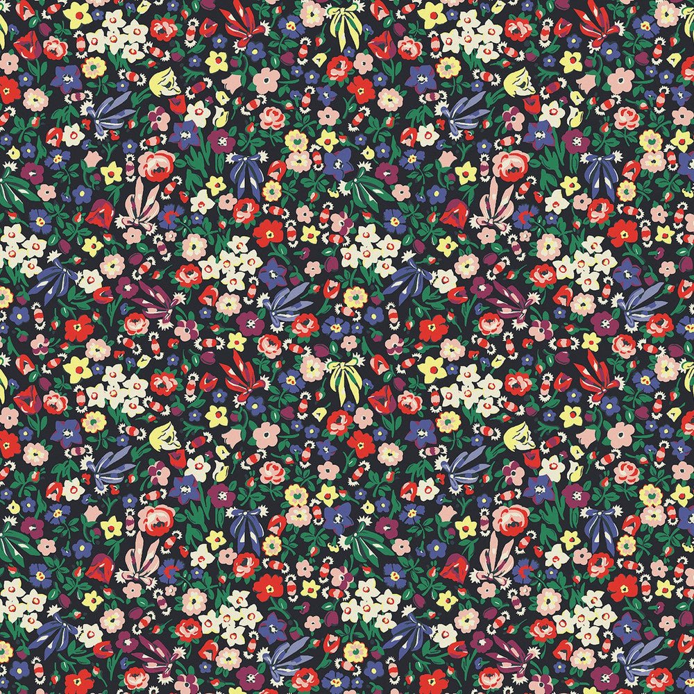 Harmony Ditsy Wallpaper - Night - 125505 - Cath Kidston - Premier Wallcovering