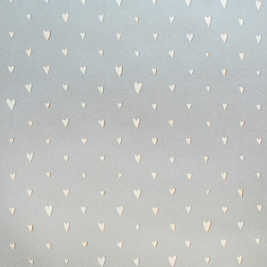 Hearts Great Kids Wallpaper - Light Blue - Hohenberger - 26819 - Premier Wallcovering