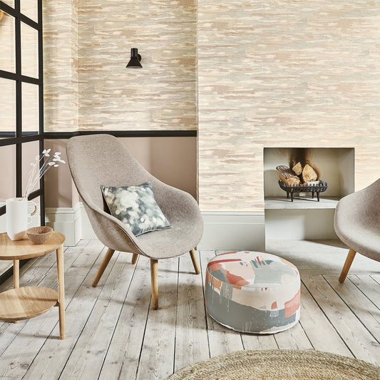 Heath Wallpaper - Ice - Villa Nova - W610/01 - Premier Wallcovering