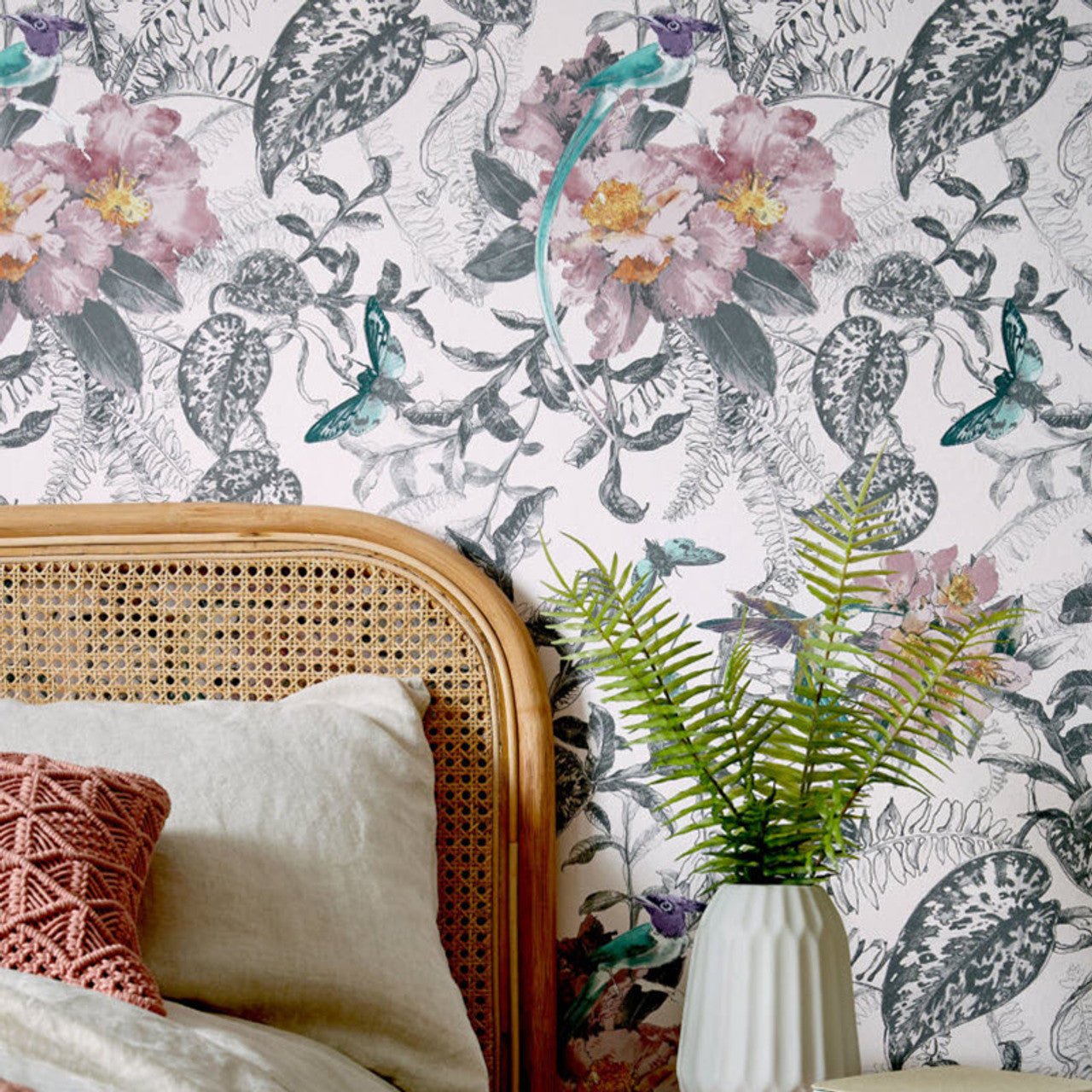 Hedgerow Wallpaper - Chamomile - 1838 wallcoverings - 2008 - 144 - 05 - Premier Wallcovering