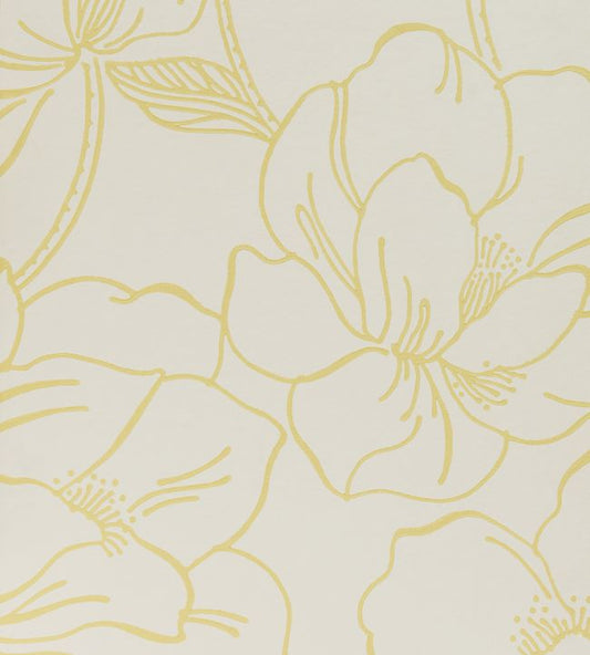 Helleborus Wallpaper - Churlish Green - 5602 - Farrow & Ball - Premier Wallcovering