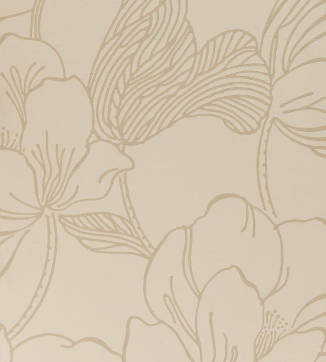 Helleborus Wallpaper - White - 5601 - Farrow & Ball - Premier Wallcovering
