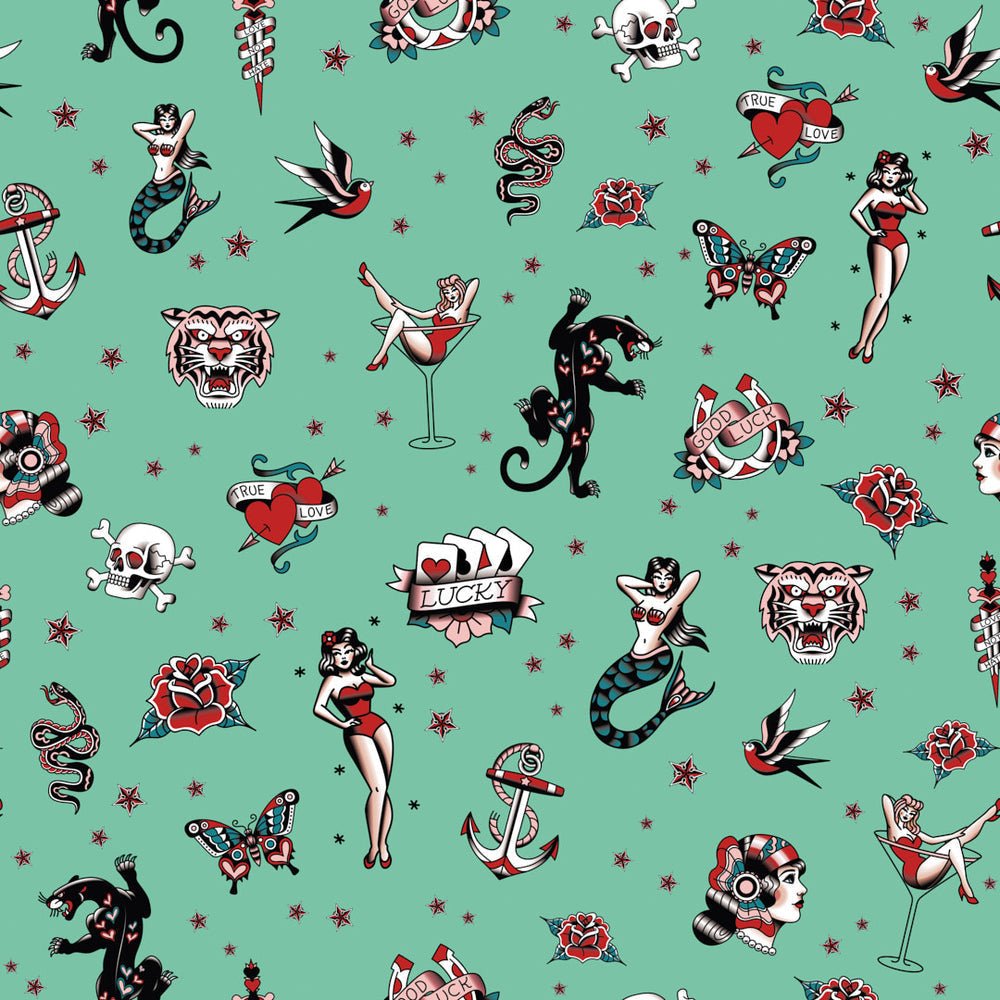Hello Sailor Wallpaper - Colourfornia - Lust Home - LH900481 - Premier Wallcovering