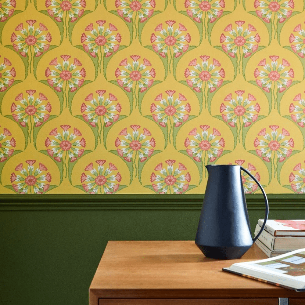 Hencroft Wallpaper - Punch - Little Greene - 0245HEPUNCH - Premier Wallcovering