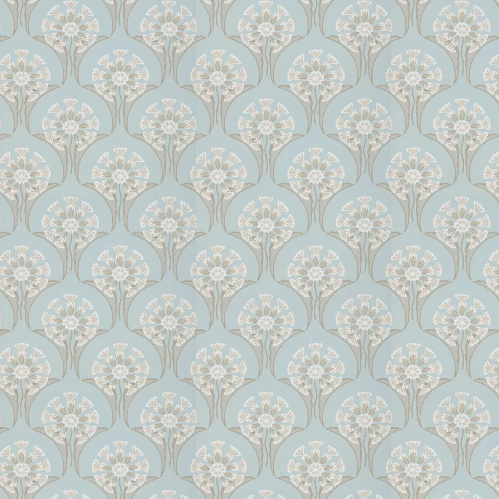 Hencroft Wallpaper - Celestial - Little Greene - 0245HECELES - Premier Wallcovering