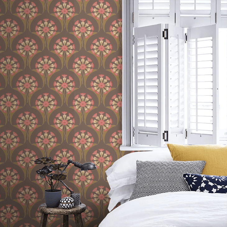 Hencroft Wallpaper - Maurice - Little Greene - 0245HEMAURI - Premier Wallcovering
