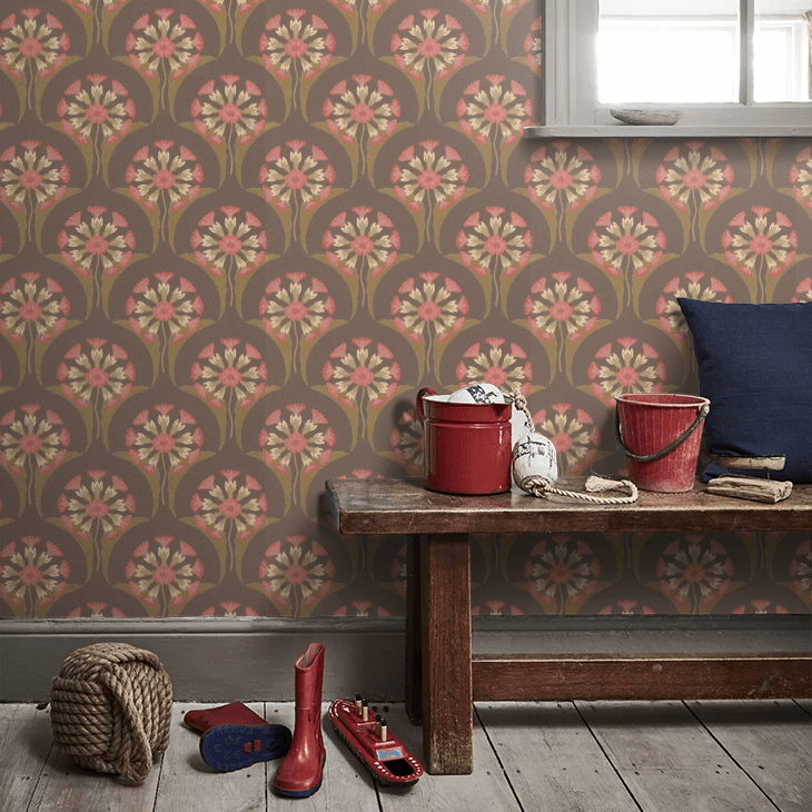 Hencroft Wallpaper - Maurice - Little Greene - 0245HEMAURI - Premier Wallcovering