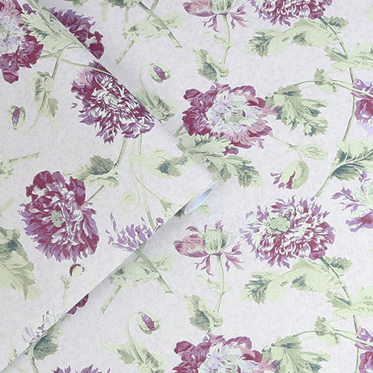 Hepworth Wallpaper - Grape - Laura Ashley - 115268 - Premier Wallcovering
