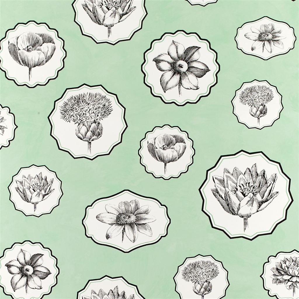 Herbariae Wallpaper - Printemps - Christian Lacroix - PCL7028/01 - Premier Wallcovering