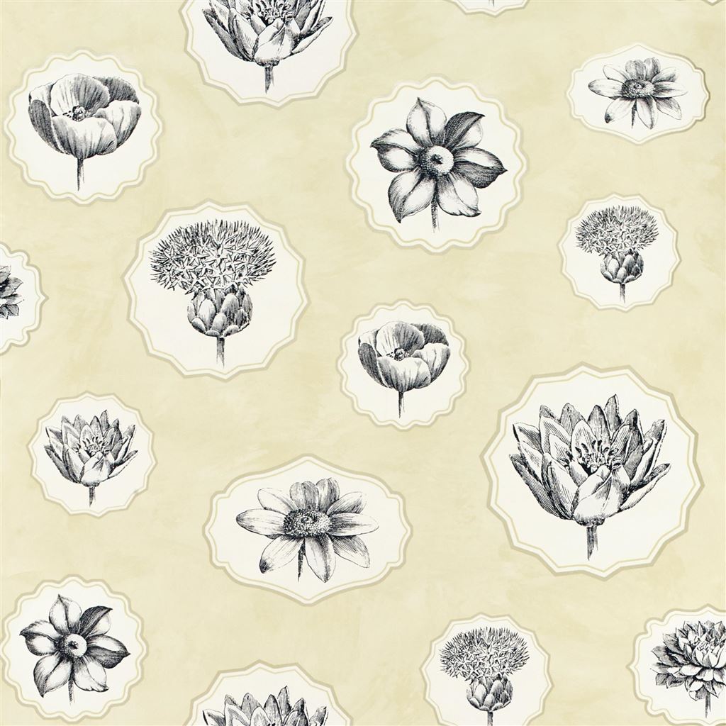 Herbariae Wallpaper - Primevere - Christian Lacroix - PCL7028/05 - Premier Wallcovering